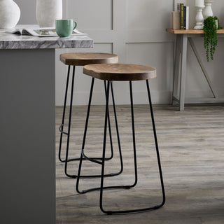 Terra Hardwood Barstool