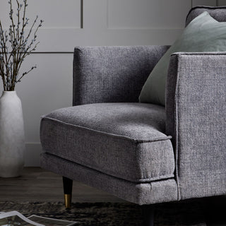 Fern Collection Grey Large Arm Chair