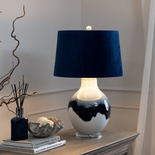 Azure Glow Table Lamp