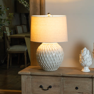 Tranquil Glow Ceramic Lamp