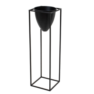 Charcoal Bullet Planter Large