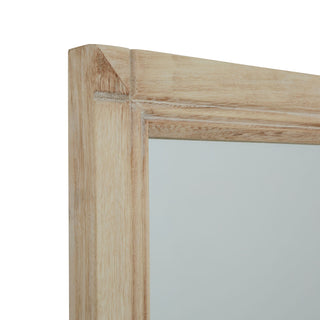 Elegance Washed Wood Oversized Mirror