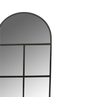 Archway Outdoor Mirror Natural Black