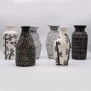 Lombok Vase in Cream