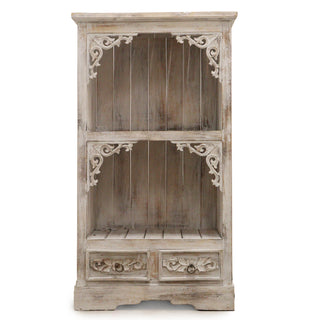 Albasia Cabinet in Whitewash