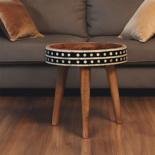 Mini Pattern Nordic End Table