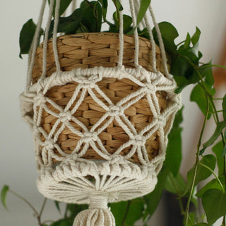 Macrame Small Pot Holder