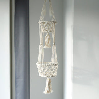 Macramé Double Pot Holder