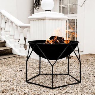 Outdoor Buckingham Fire Pit Rust