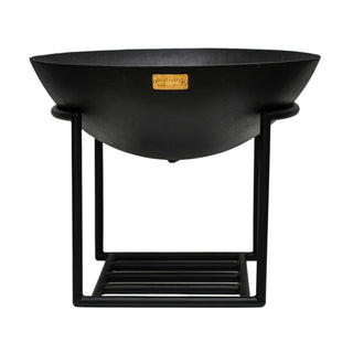 Outdoor Cast Iron Fire bowl in Black