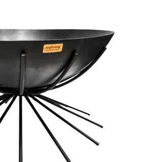 Forge Fire Bowl in Black