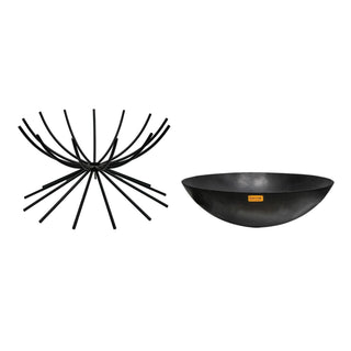 Forge Fire Bowl in Black