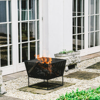 Outdoor Norfolk Fire Pit Black