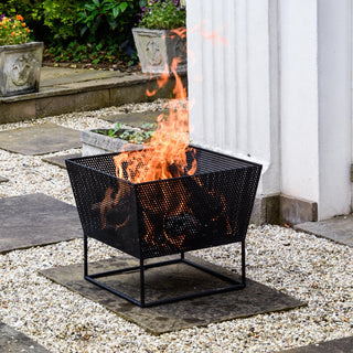 Outdoor Norfolk Fire Pit Black