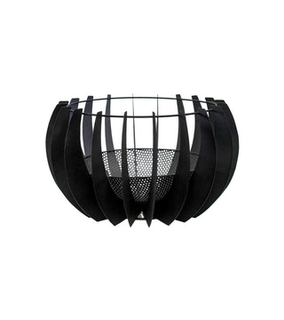 Outdoor Solis Fire Pit in Matte Black