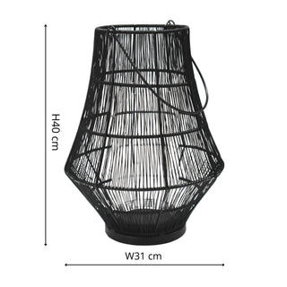 Portofino Curve Wirework Lantern Large