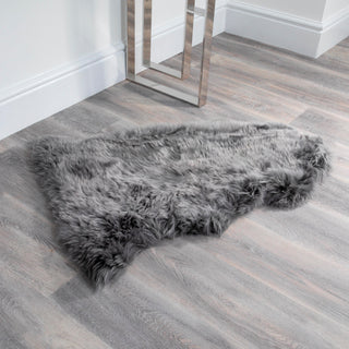 Grey Sheepskin Rug